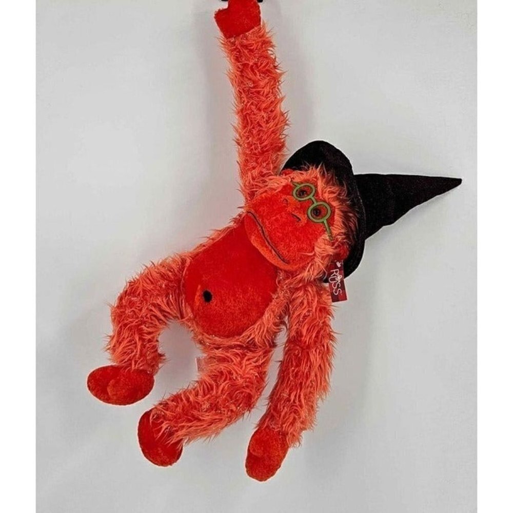 New Russ Berry Optic Bright Orange Glitter Halloween Witch Monkey JAMBO Glasses